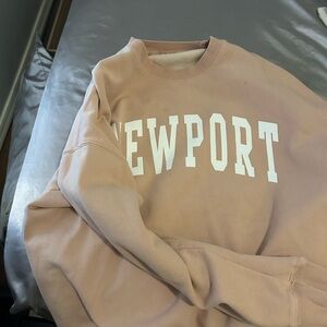 tan punk Newport crew neck Brandy Melville used